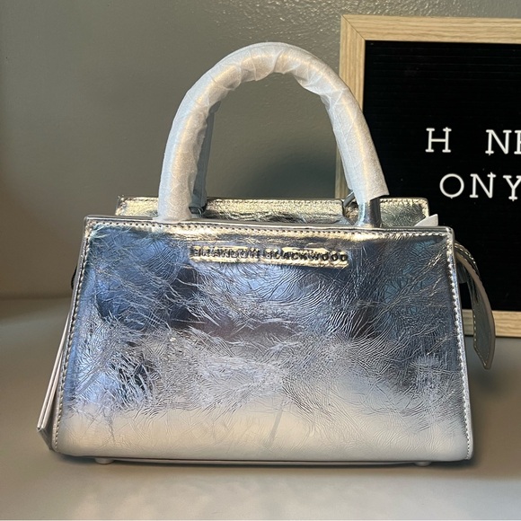 Brandon Blackwood cracked metal Arlen Bag - Picture 3 of 8